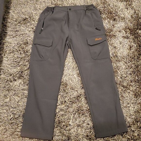 Mens Clothin insulated Ski pants LARGE - Picture 1 of 4